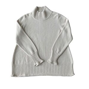 Lorena Antoniazzi Luxury Wool Sweater Size 42 Made in Italy | Elegant Knit